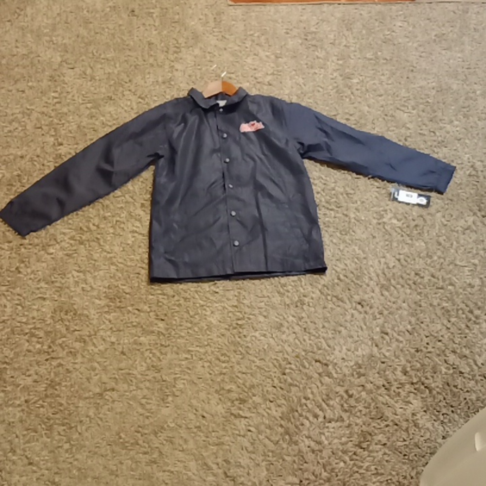 #197. NWT Gen2sports boys windbreaker "Mississippi Rebels" Size: Medium(10-12)